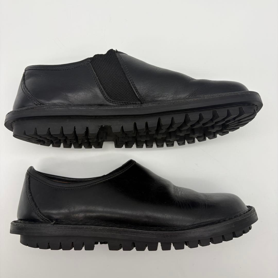 trippen Yen イェン レザースリッポン 黒 37 23.5 サイドゴア