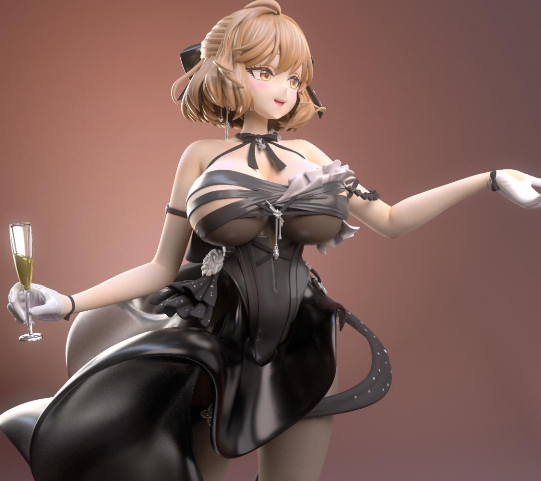 NIKKE：勝利の女神　アニス　ドレスver.　フィギュア　ガレージキット