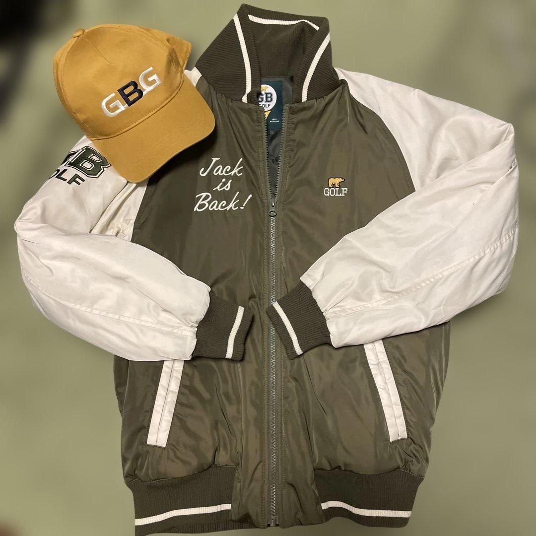 ジャックニクラウスGB golf スタジャン　帽子セット