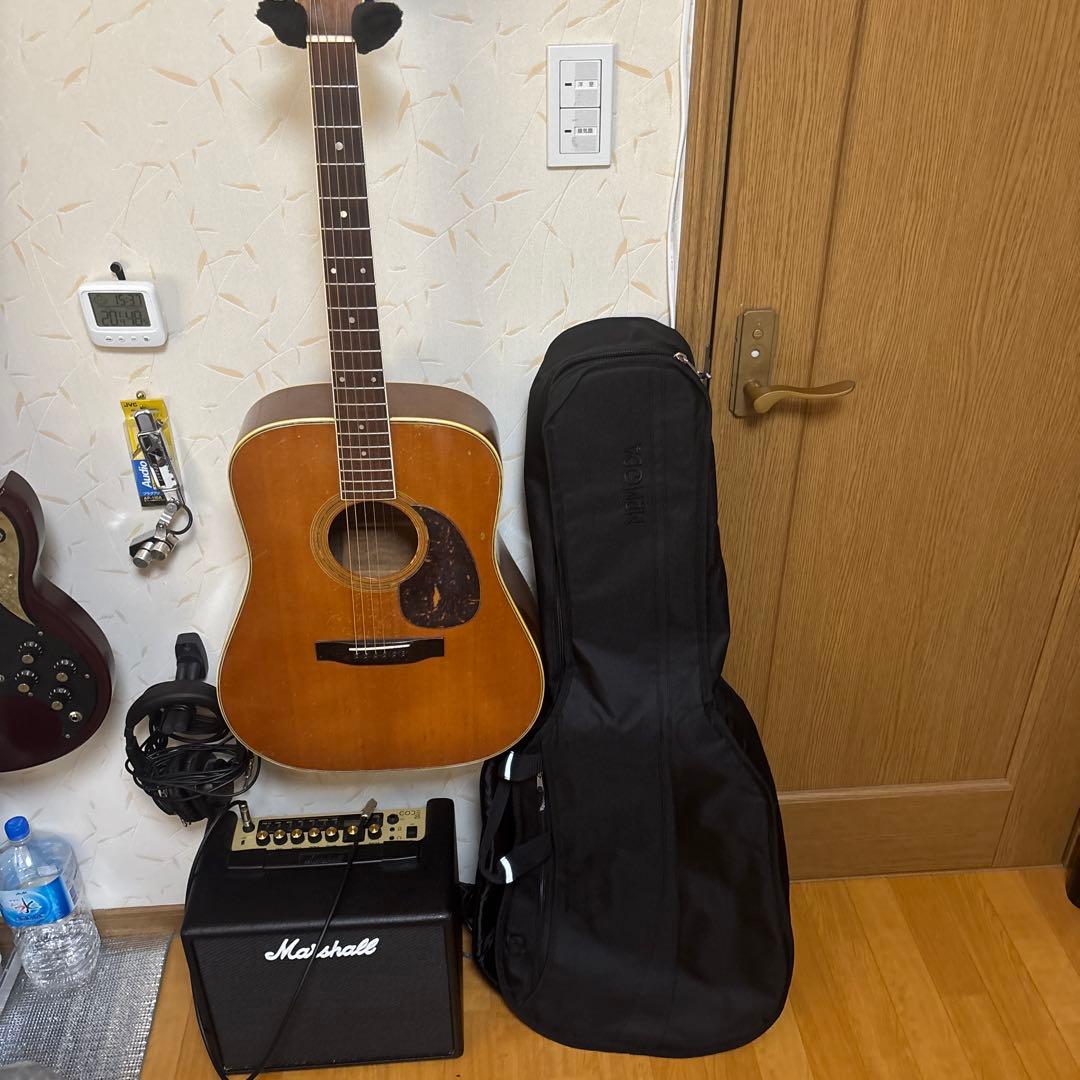 MORRISスペシャルW-50 ジャパンヴィンテージと教則本とDVDと弦とケース