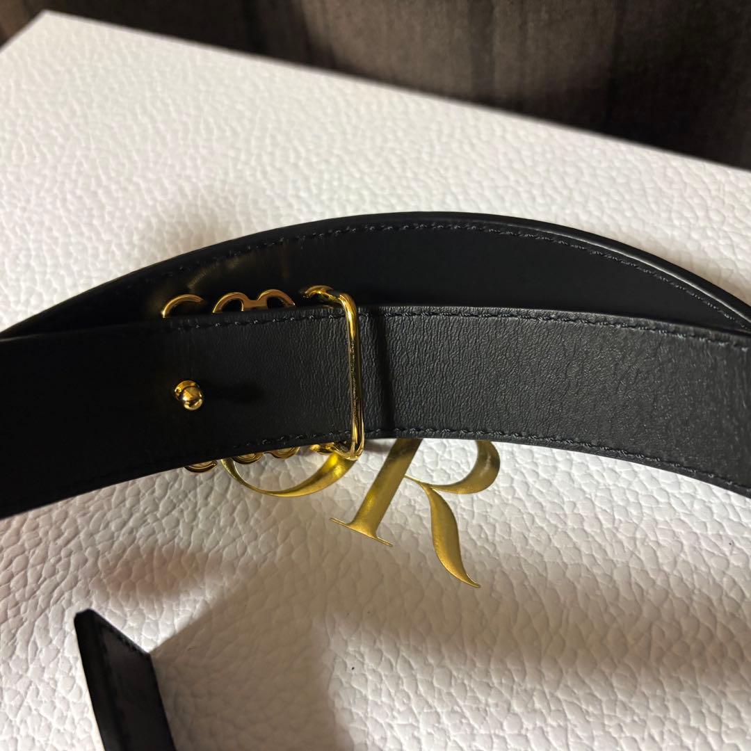 ロエベ　リバーシブル アナグラム ベルト（スムースカーフ）