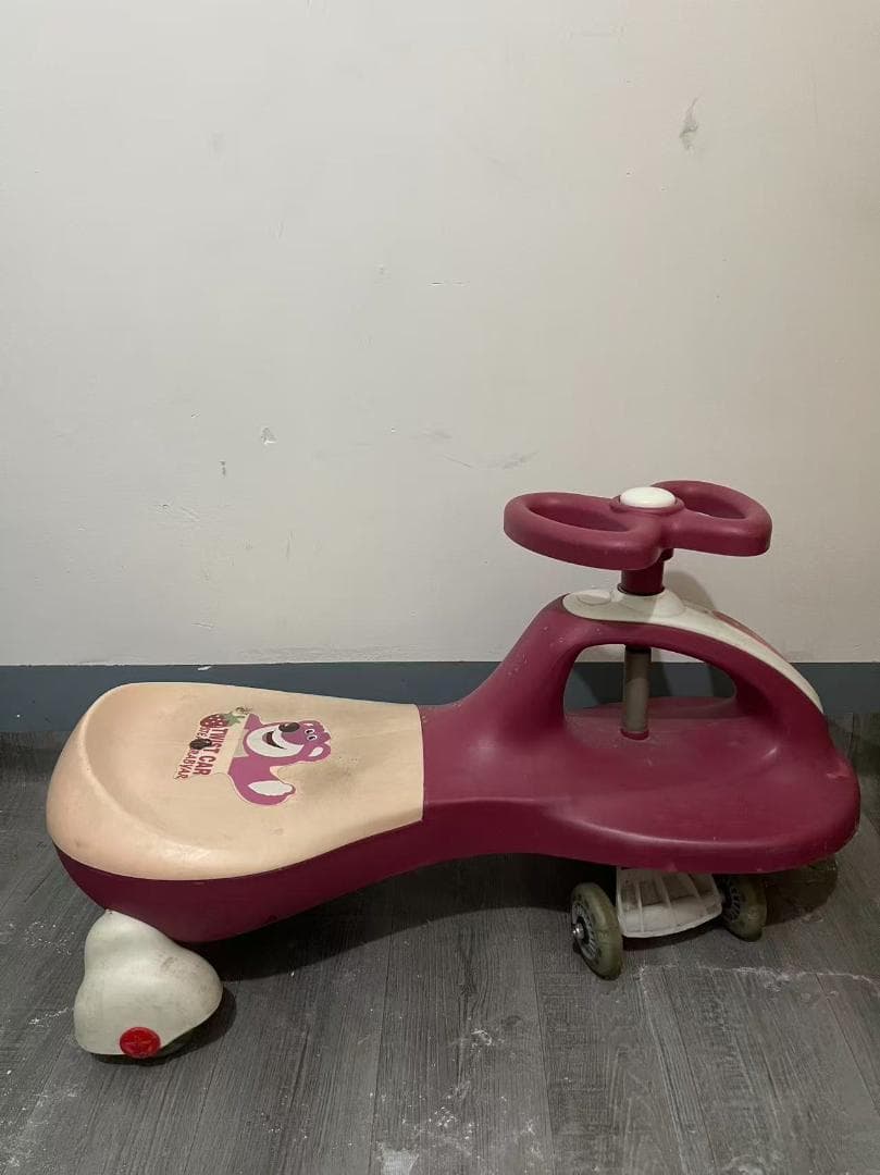 子供用キャラクター三輪車 ピンク
