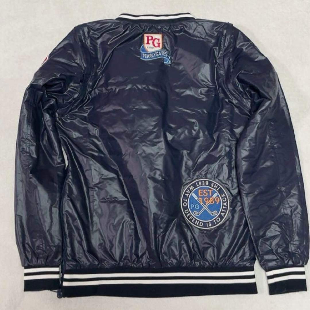 美品　 パーリーゲイツ　リバーシブル　4way　中綿　スニード　ベスト　レッド