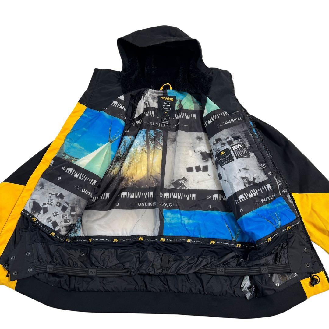 アナログ バートン スノーボードジャケット M メンズ