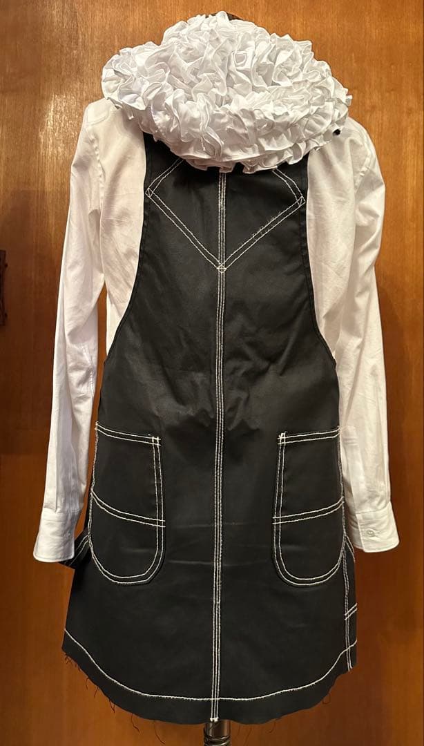 コムデギャルソン GIRL フリルフード シャツ ブラウス木村カエラ