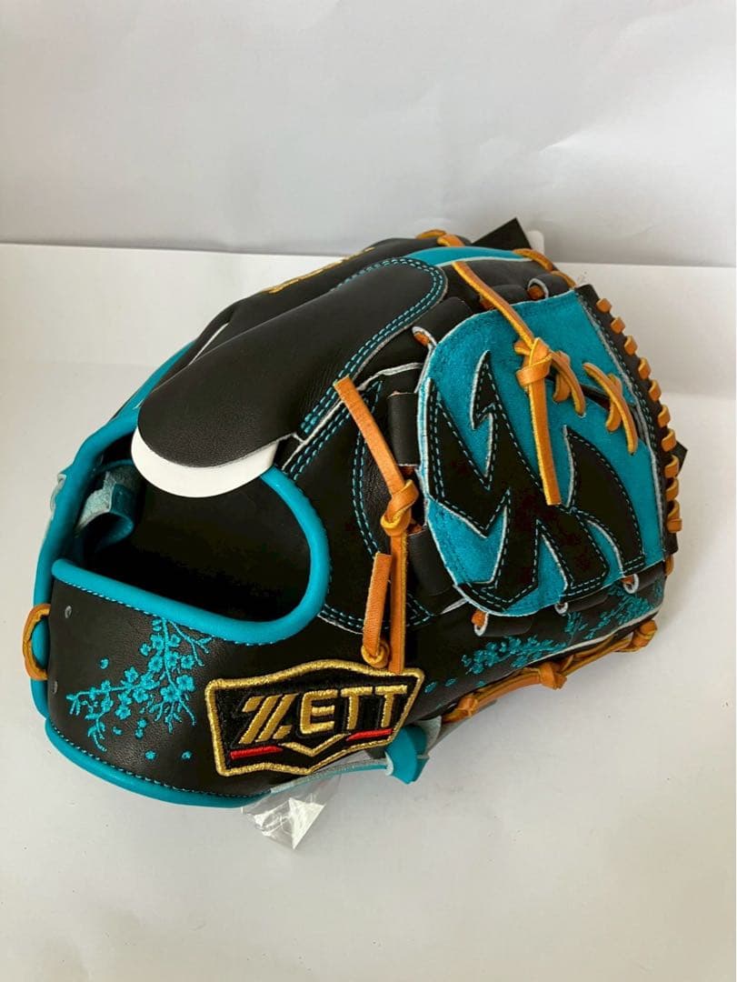 プロステイタス　投手　限定　桜刺繍　グローブ　ゼット　軟式