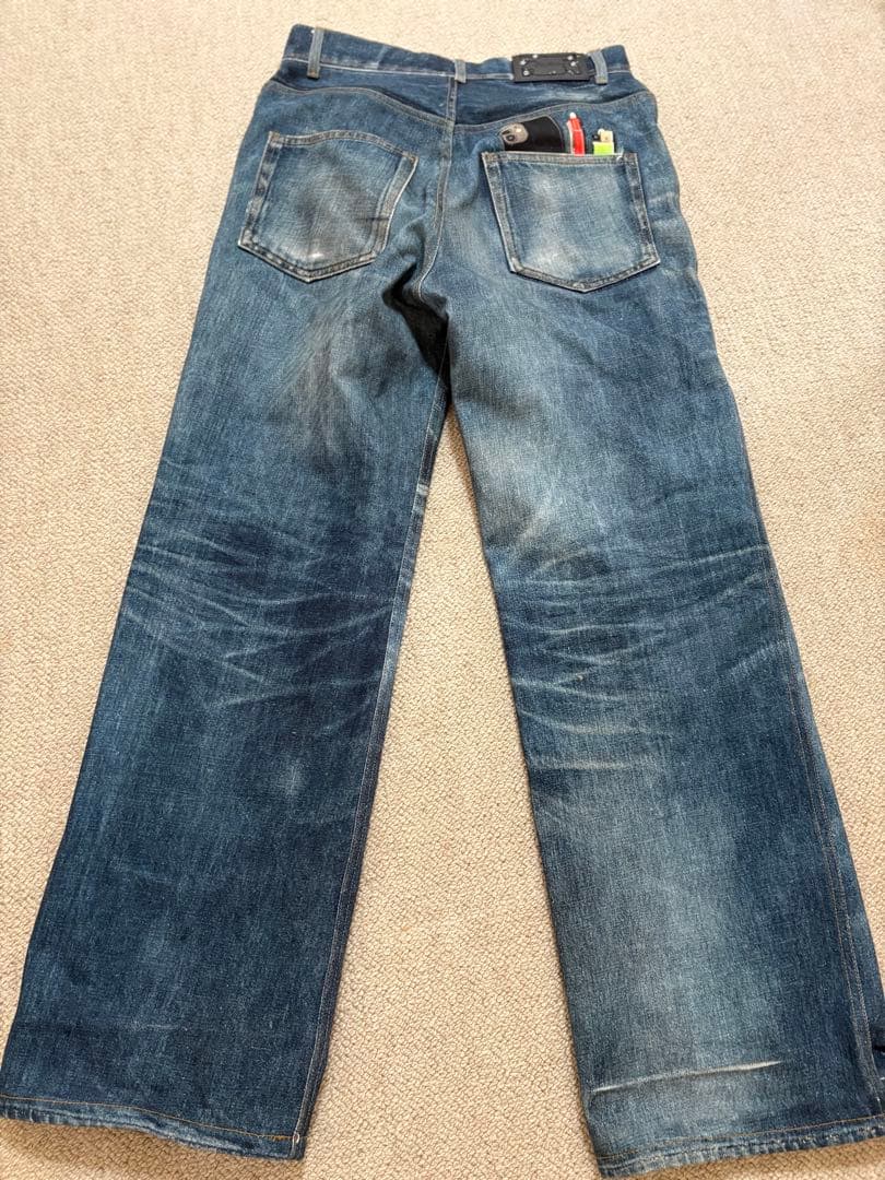 ぬぬぬさんAnderson bell デニムパンツ26 トロンプルイユ