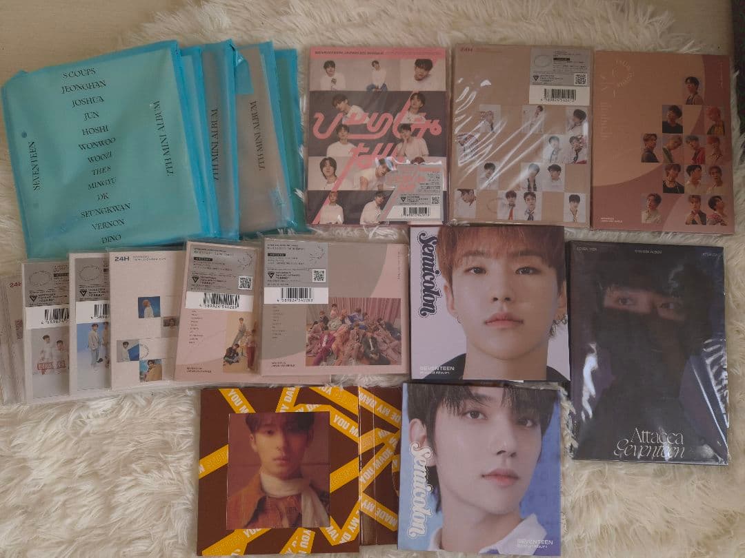 SEVENTEENグッズまとめ売り トレカ、ライトスティック などその他