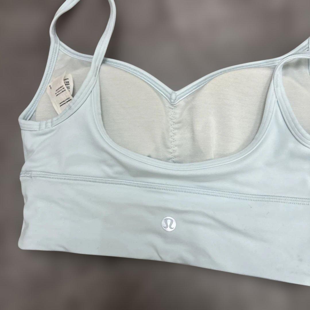 Lululemon ライトブルー スポーツブラ サイズ4