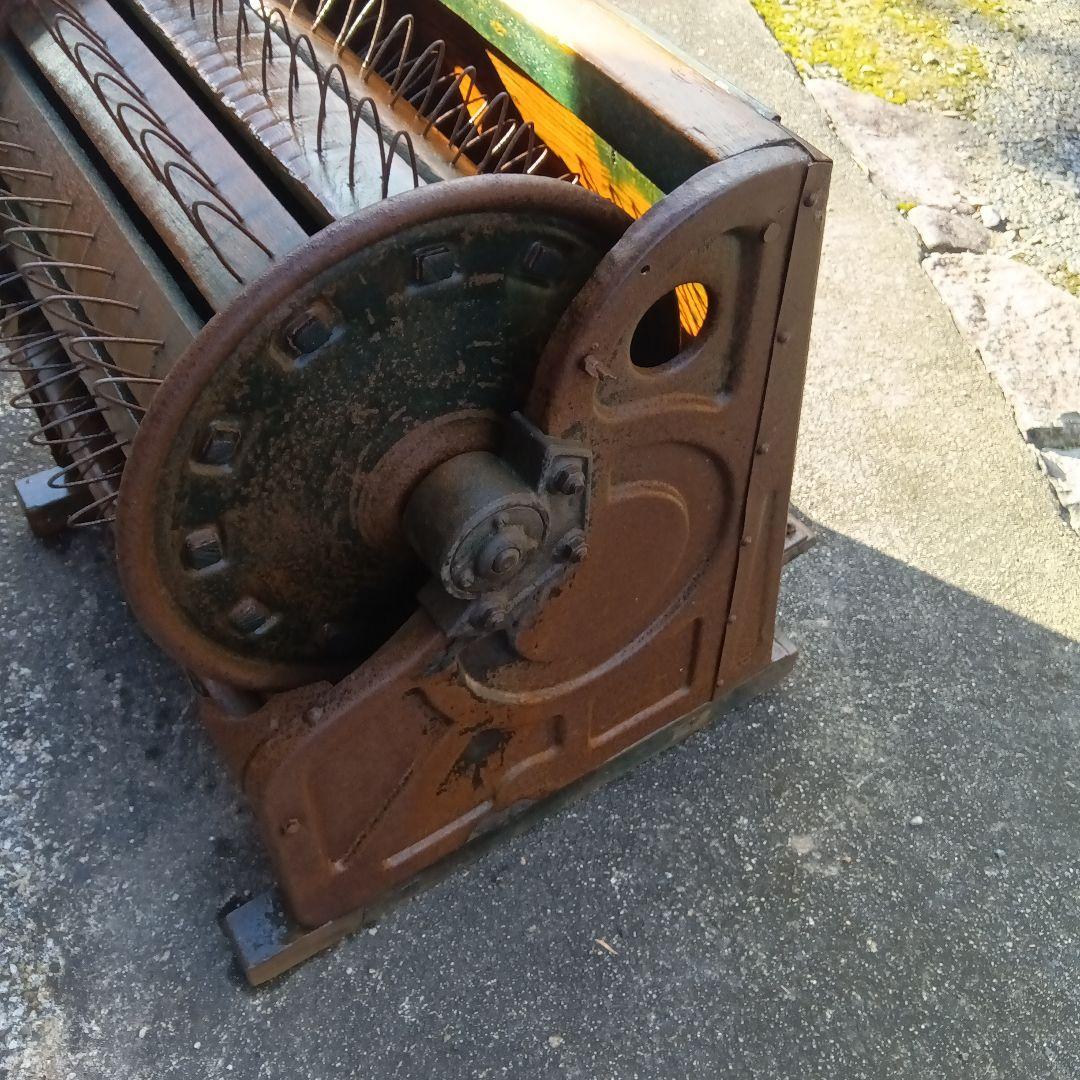 ミノル式足踏脱穀機　骨董