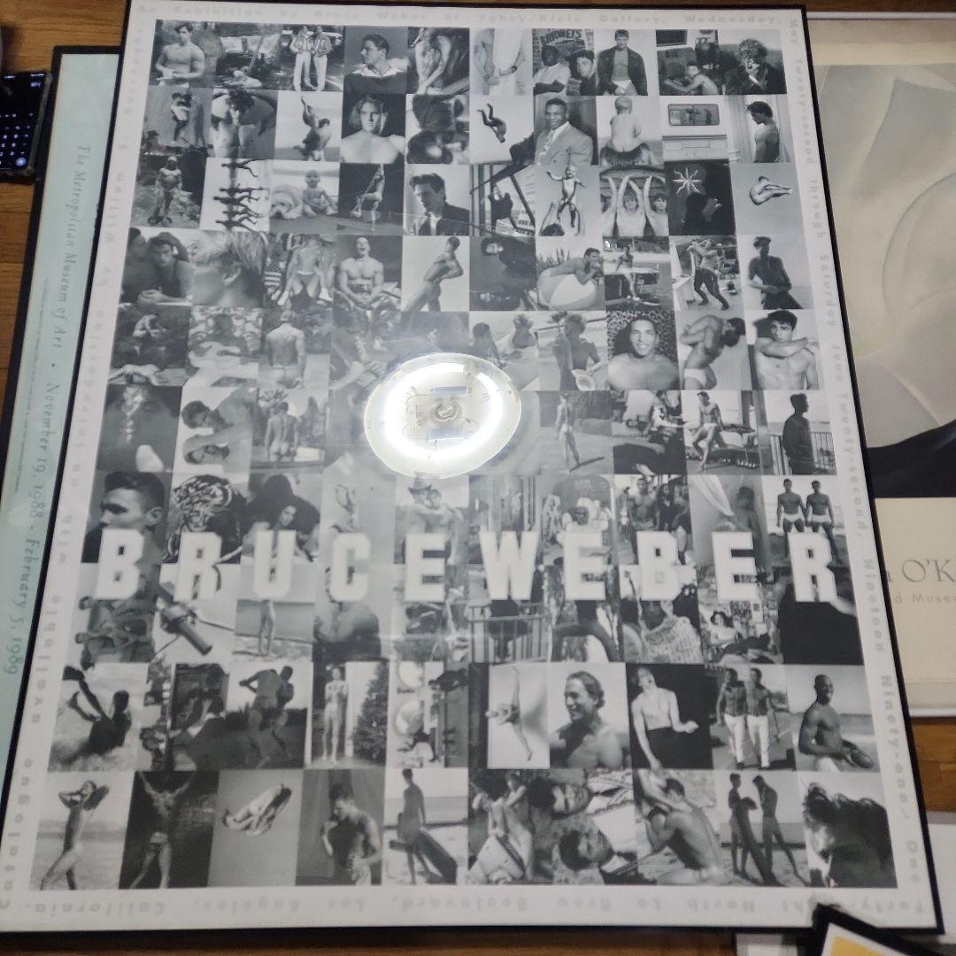 BRUCE WEBER 特大ポスター額付き