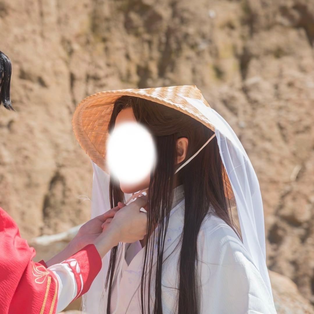 nsまま様　【笠つき】猫屋小舗　天官賜福　公式衣装　コスプレ　謝憐　Sサイズ