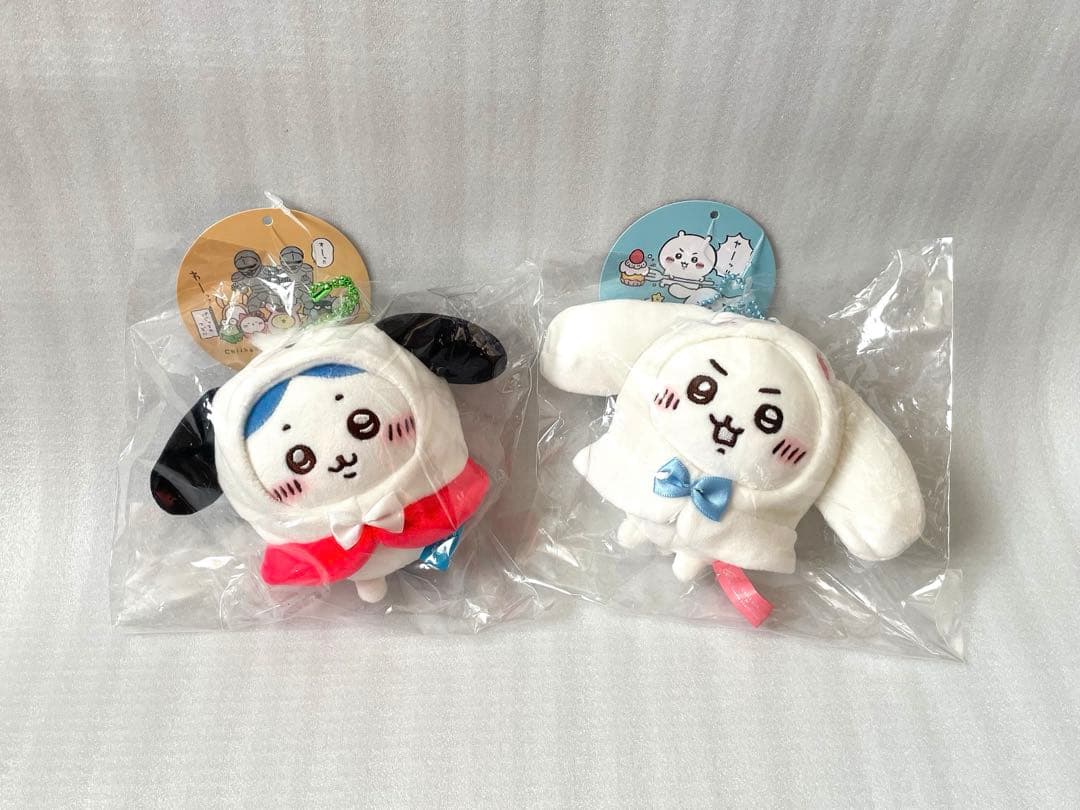 ちいかわ サンリオ キャラクターズ マスコット 全7種 セット ぬいぐるみ