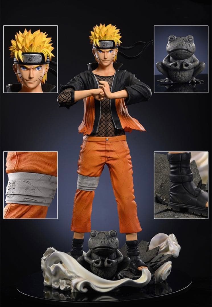 ナルト NARUTO 1/2スケール フィギュア ガレージキット ナルト