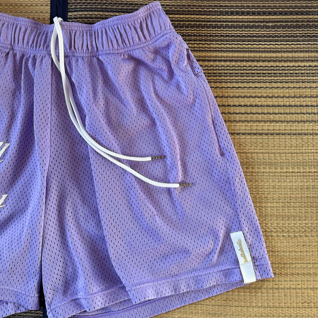 完売品 ボーラホリック TSC 2023 メッシュセットアップ パープル 新古品