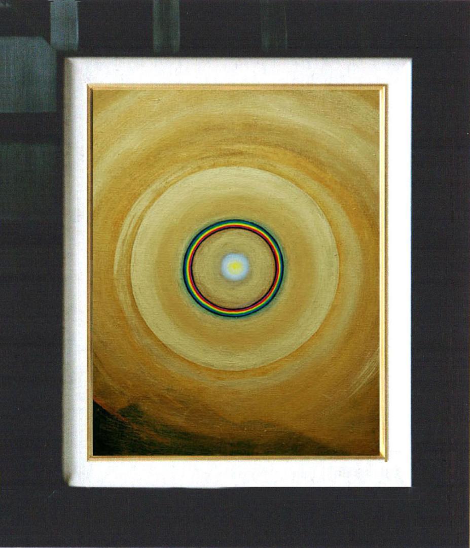 油絵 菅家令子 絵 絵画インテリア 額付(白) F6-G282023風景祈り希望