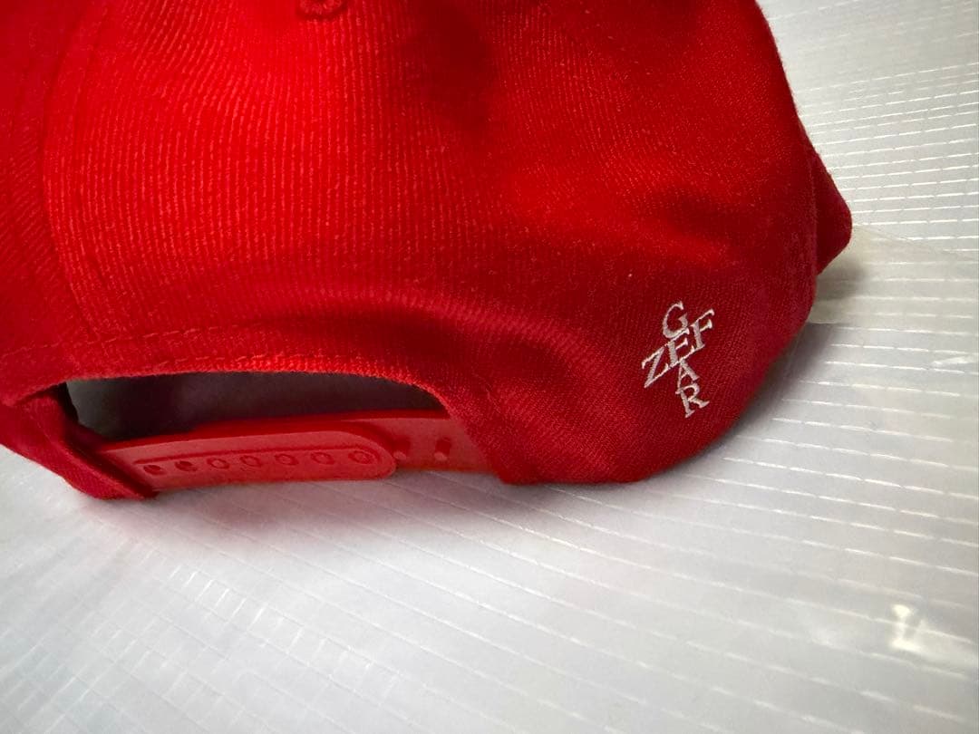 The BONEZ 未使用ロゴキャップ　レッド