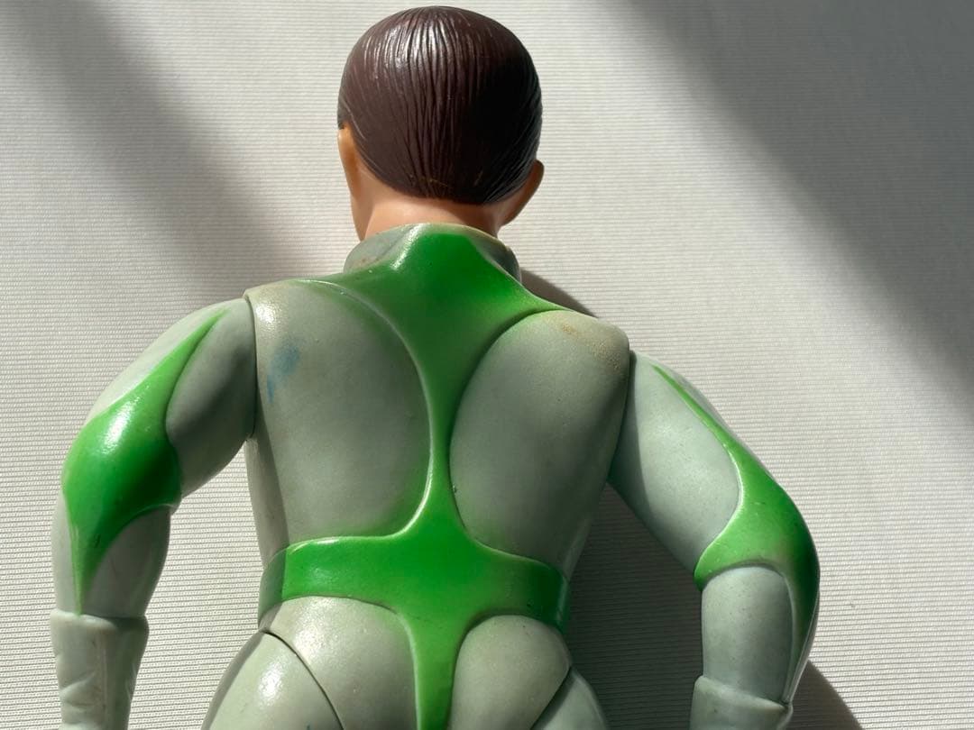 【希少】ブルマァク ミラーマン 面取れ ソフビ 当時物 円谷プロ マスクなし