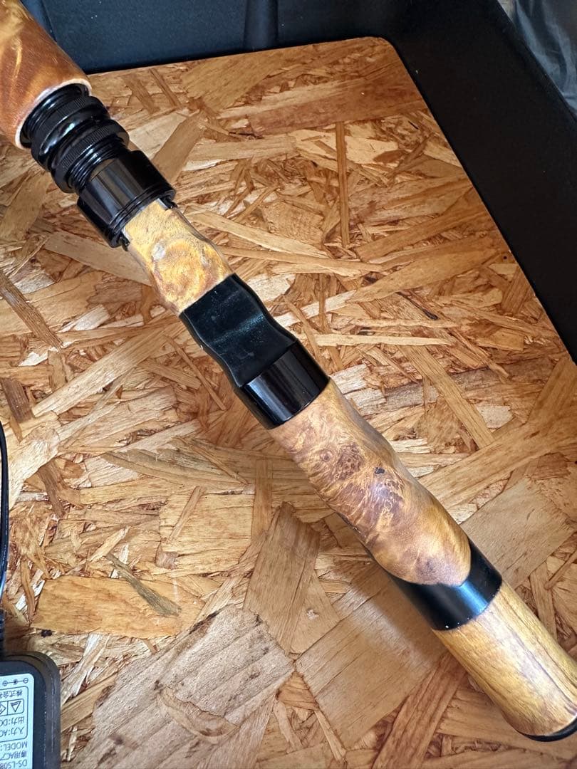 グリップ　トップウォーター渓流　ハンドメイド　ハイブリッドウッド