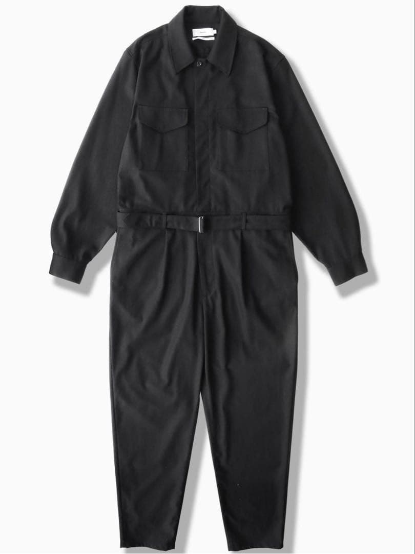 グラフペーパー ウーリーコットン ジャンプスーツ