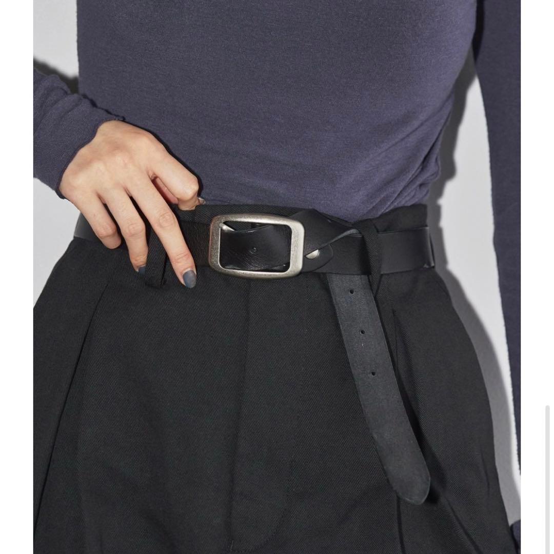 todayful トゥデイフル Vintage Leather Belt ベルト