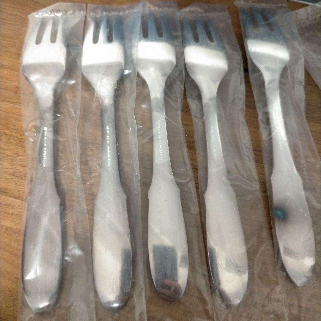 5本未開封 ジョージジェンセン フォーク 6本 カラトリー E.P.N.S刻印