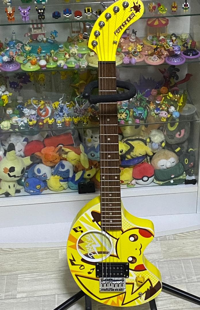 【限定品】 エレキギター　フェルナンデス　ピカチュウ　ZO-3