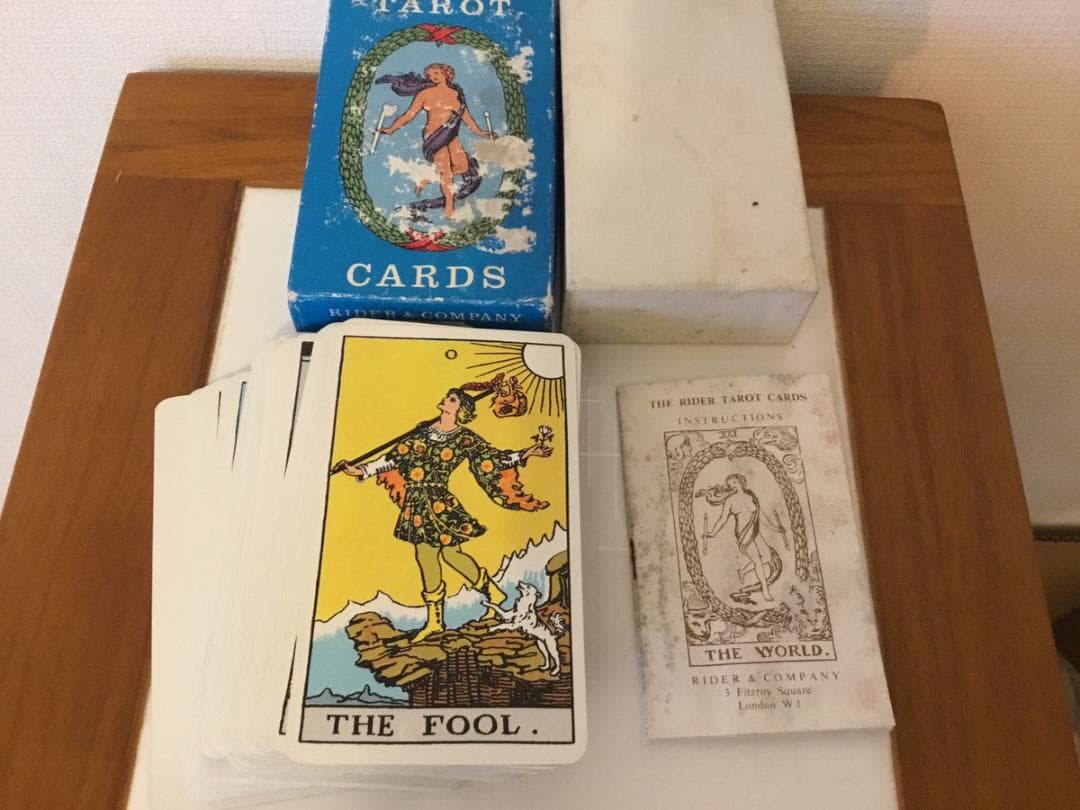 タロットカード ビンテージ 海外製 70s RIDER TAROT CARDS