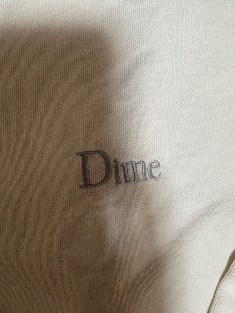 Dime ホワイト トレーナー M