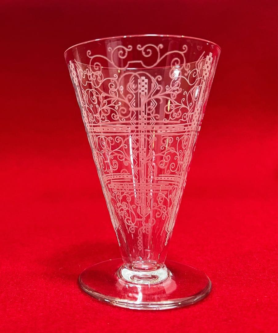 希少 バカラ リド アンティーク ワイングラスBaccarat Lido