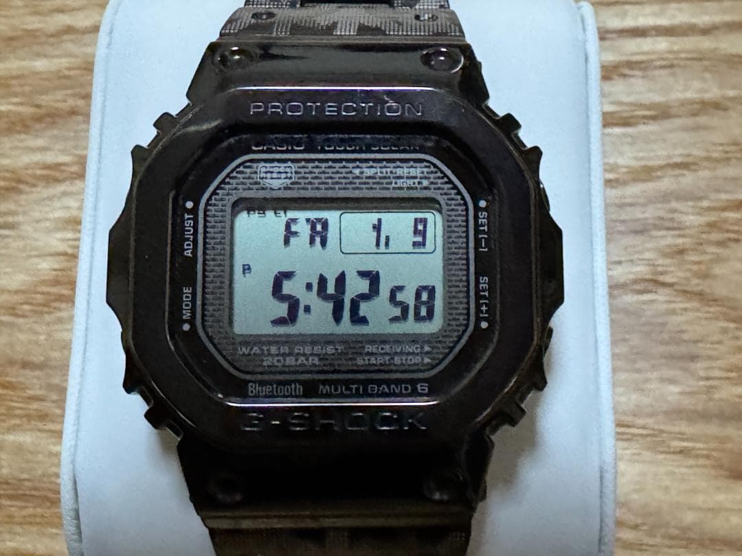【中古】CASIO G-SHOCK GMW-B5000EH-1JR