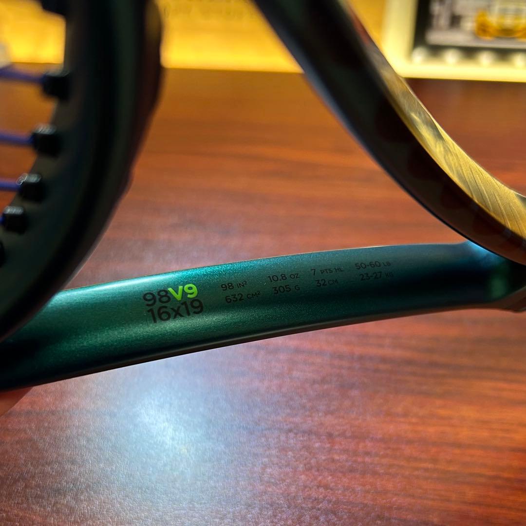 Wilson BLADE ブレード 98 v9 グリップ2 革グリップ