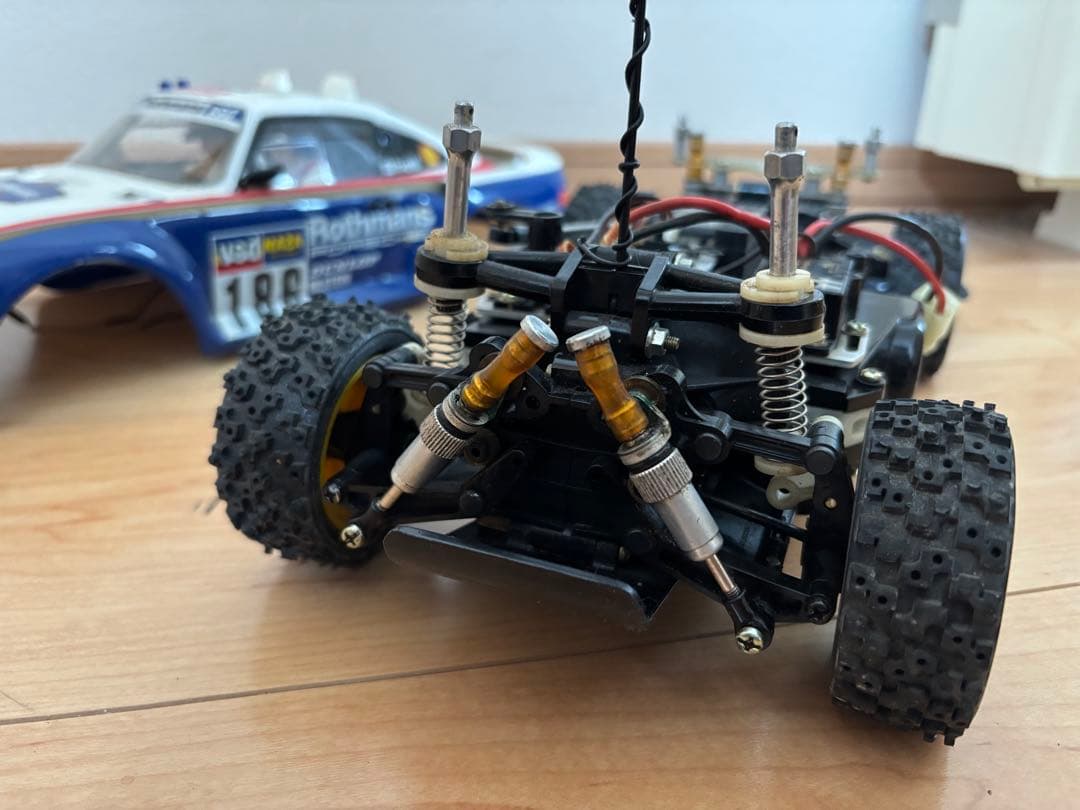 【当時物！テクニゴールドモーター付き！】タミヤ 1/12RC ポルシェ959！