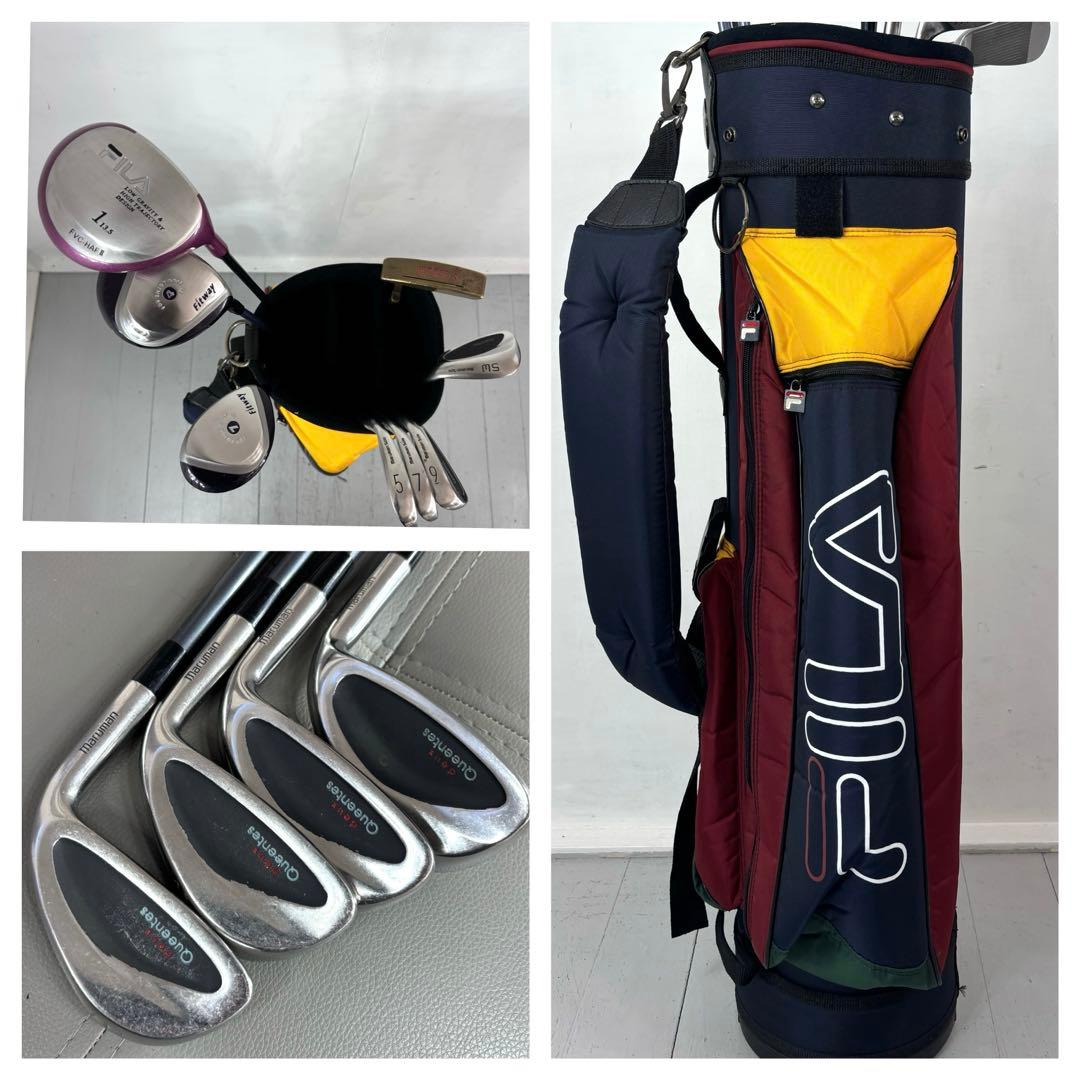本格派 レディースゴルフクラブ 8本 ゴルフセット 初心者向 お試しセット