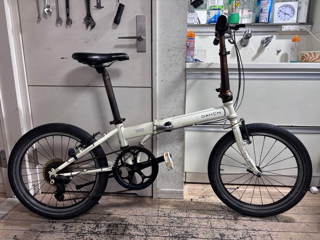 DAHON SPEED 折りたたみ自転車 ホワイト