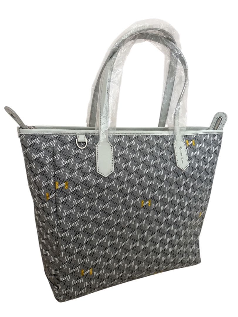 【新品、未使用】レザレクション　トートバッグ グレー