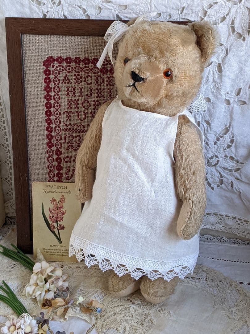 【s】アンティークベア　アンティークテディベア　ハーマン