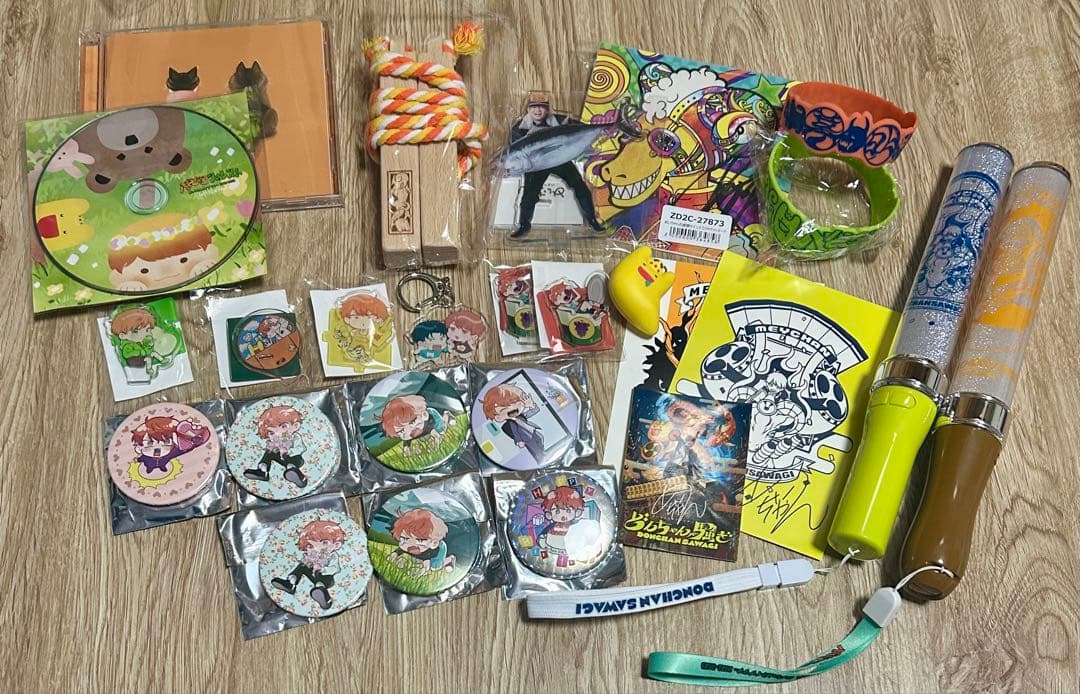 めいちゃん グッズ まとめ売り サイン ペンライト