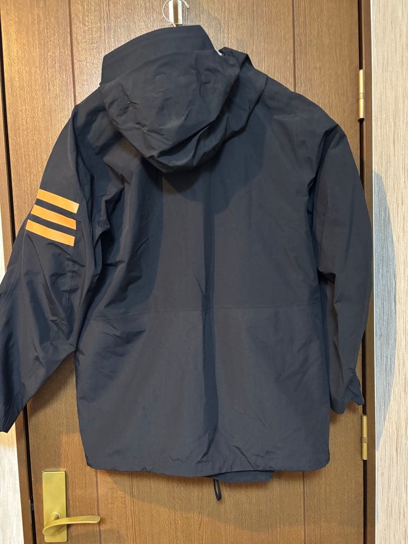 y*3様 adidas.TERREX 黒RAIN.RDYフード付ナイロンジャケッ