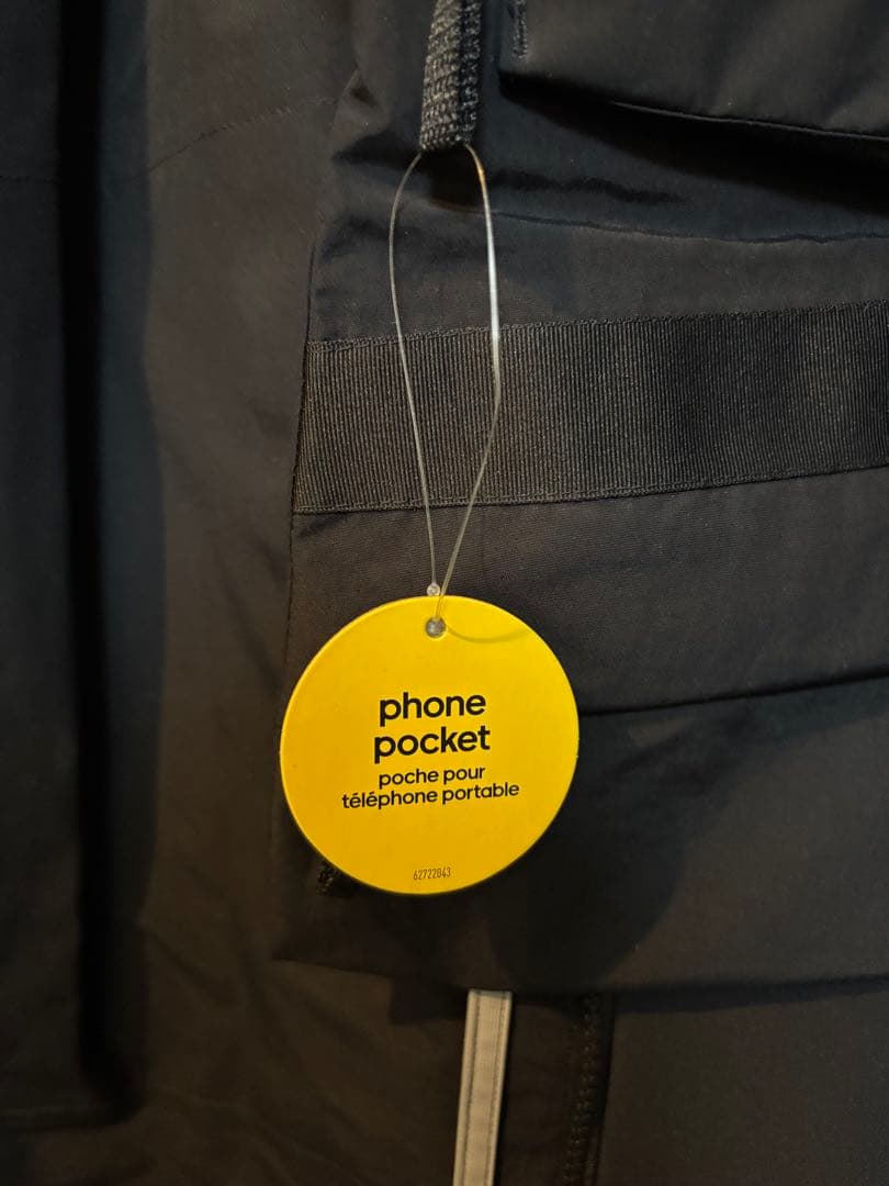 y*3様 adidas.TERREX 黒RAIN.RDYフード付ナイロンジャケッ