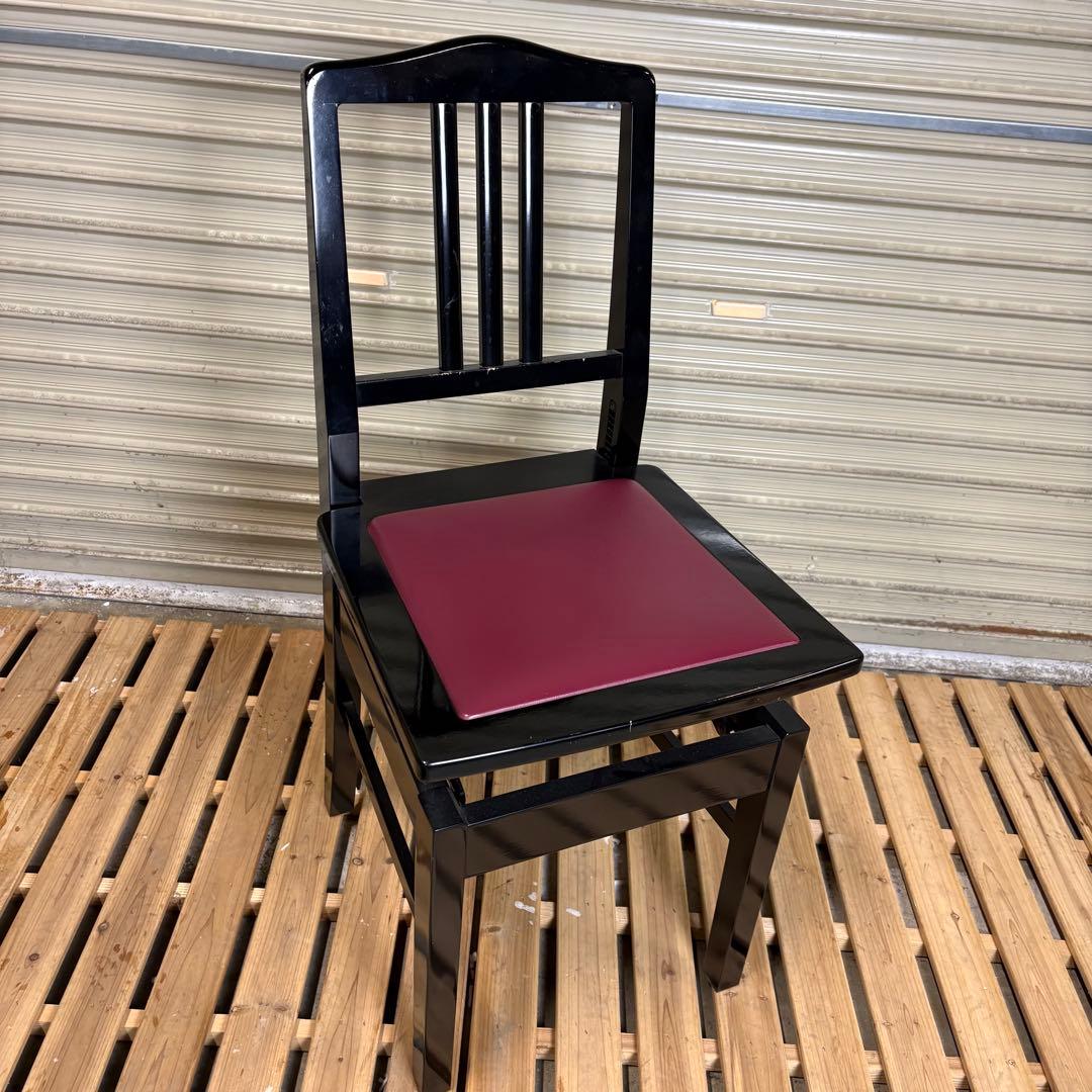 【送料込】YAMAHA　ヤマハ　ピアノ椅子　トムソン椅子　椅子　チェア