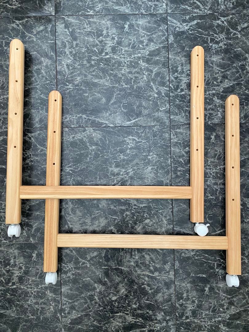 こし　ベビーベッド　yamatoya Wオープンベビーベッド