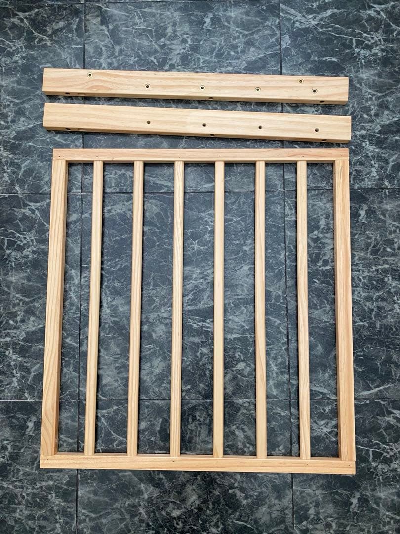 こし　ベビーベッド　yamatoya Wオープンベビーベッド