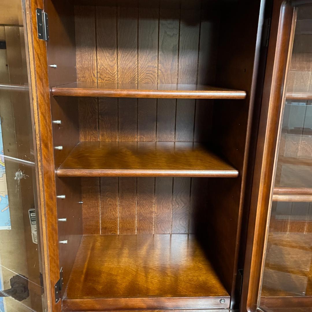 木製キャビネット 　サイドボード　ダークブラウン