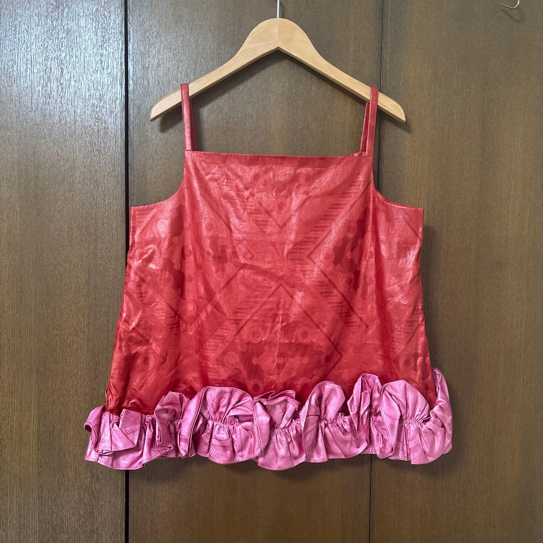 フリル付きキャミソール サイズ38