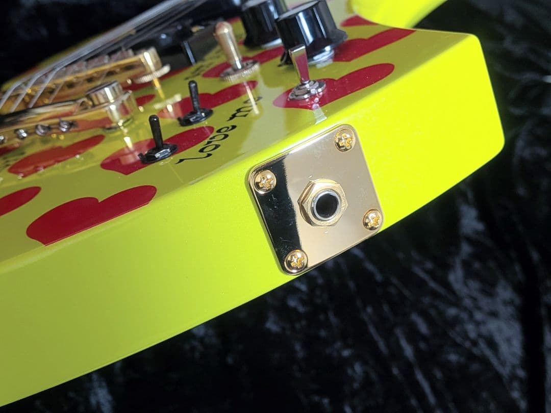 フェルナンデス MG-145S カスタマイズ グリーンハート モッキンバード