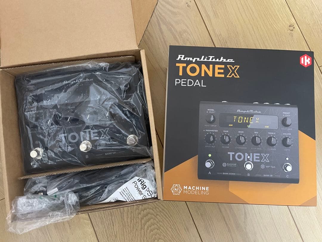 AmpliTube TONEX PEDAL ライセンス解除済