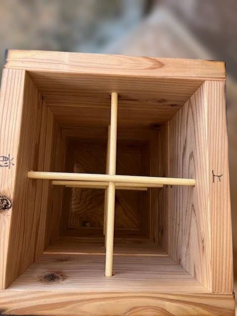 日本ミツバチ　養蜂箱（重箱）春の分蜂に備えて!!