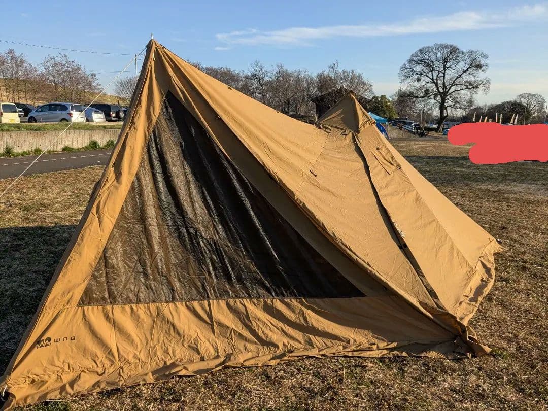 WAQ　Alpha TC/DX TCTDX1＆フロントウォール　ソロテント