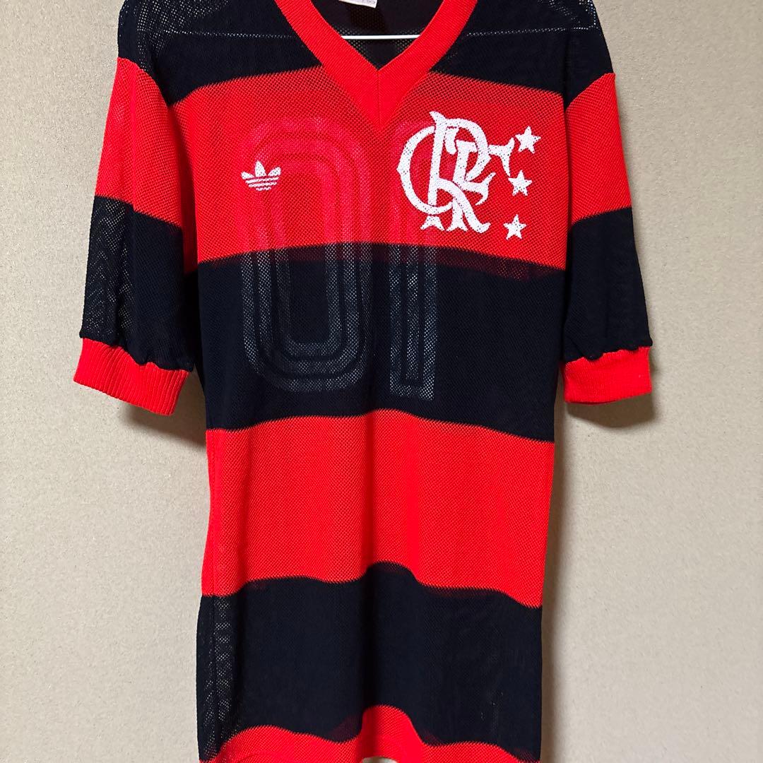 フラメンゴメッシュユニフォーム10番tシャツ古着